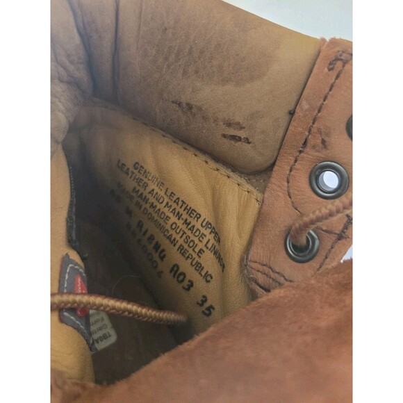 Timberland Youth Boys Boots Size 3 Premium Black Leather Waterproof 35 - Picture 7 of 7